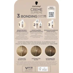Schwarzkopf Creme Supreme Haarkleuring 8-16 1 set