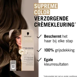Schwarzkopf Creme Supreme Haarkleuring 6-0 1 set