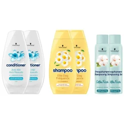 Schwarzkopf Elke Dag, Anti-klit Shampoo en Cotton Fresh Droogshampoo Pakket