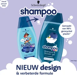 Schwarzkopf Kids Boys Piraat Shampoo en Douchegel 250 ml