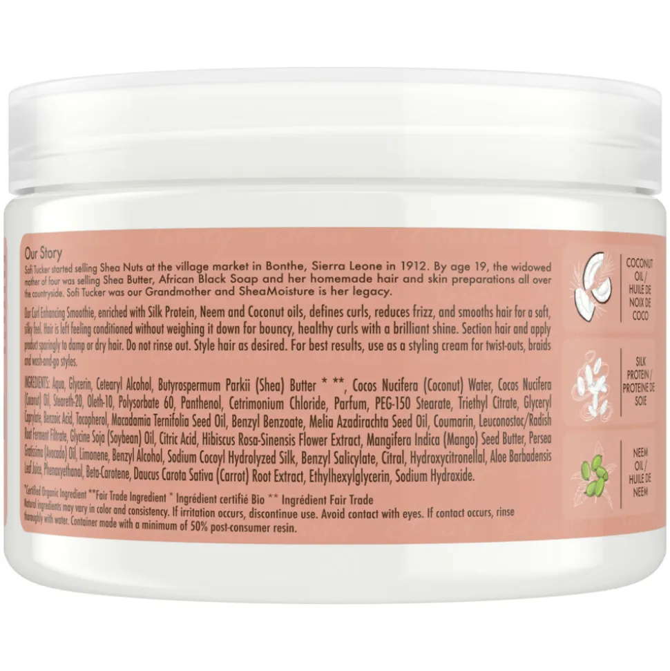 Shea Moisture Coconut & Hibiscus Curl Enhancing Smoothie 326 ml