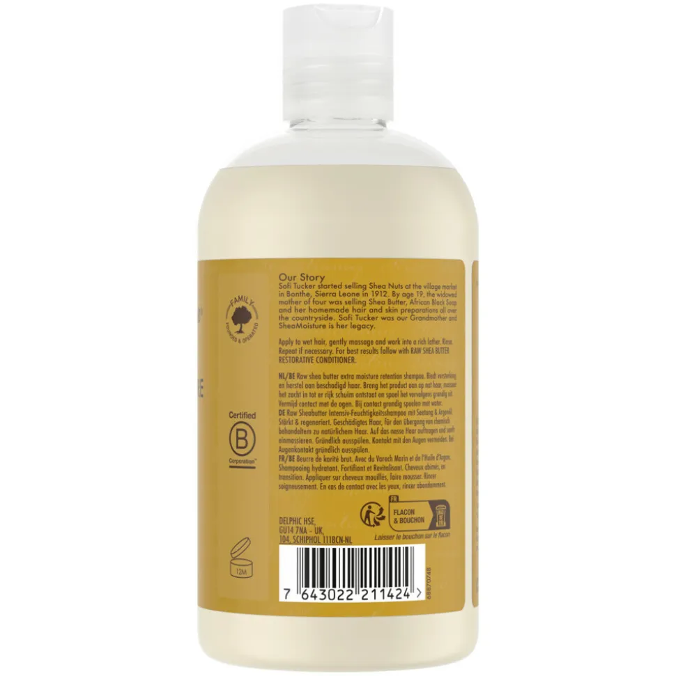 Shea Moisture Raw Shea Butter Extra Moisture Retention Shampoo 384 ml