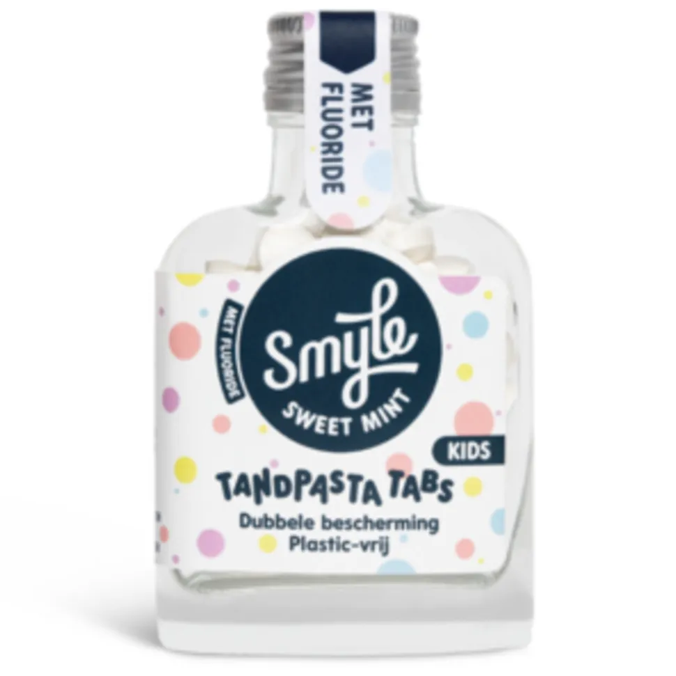 Smyle Tandpasta Tabs Kids Freshmint met Fluoride 65 stuks