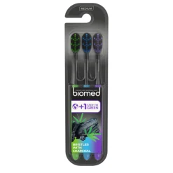 Splat Biomed Tandenborstels Charcoal 3 stuks