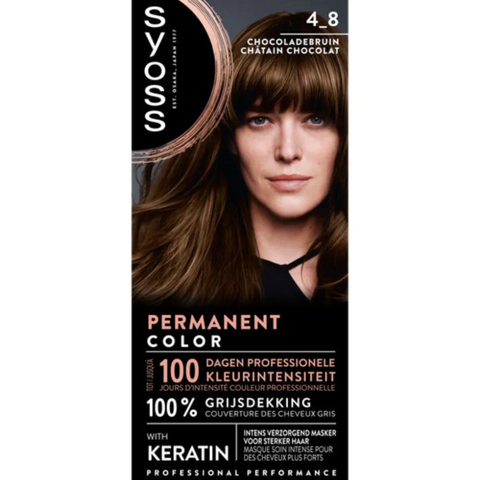 Syoss Baseline Haarverf 4-8 Chocoladebruin