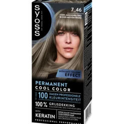 Syoss Baseline Haarverf 7-46 Cool Middenblond