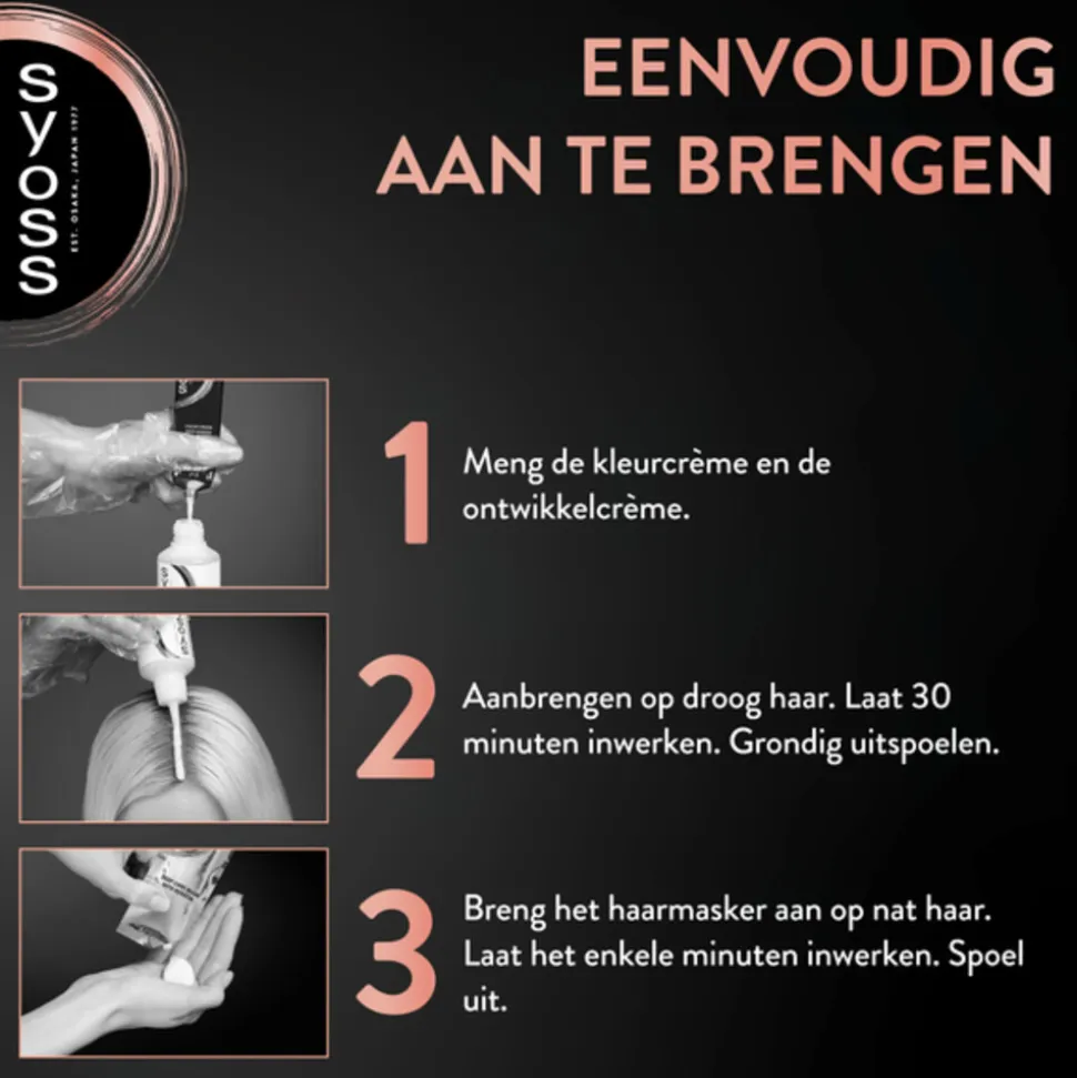 Syoss Baseline Haarverf 6-8 Donkerblond