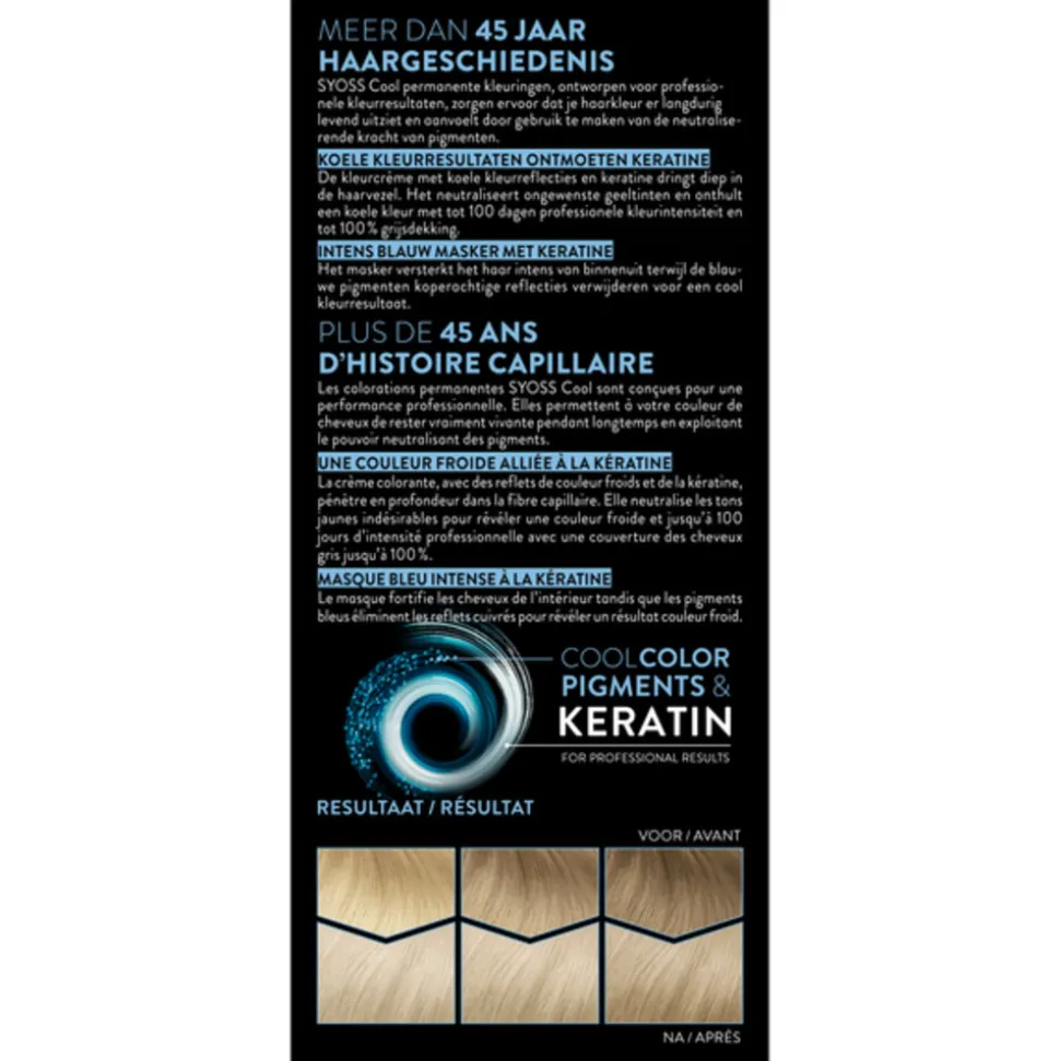 Syoss Baseline Haarverf 9-5 Frozen Pearl Blonde