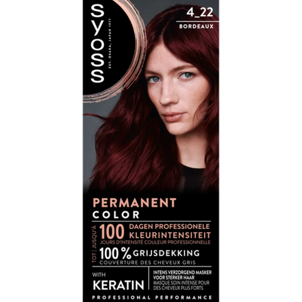 Syoss Baseline Haarverf 4-22 Scarlet Red