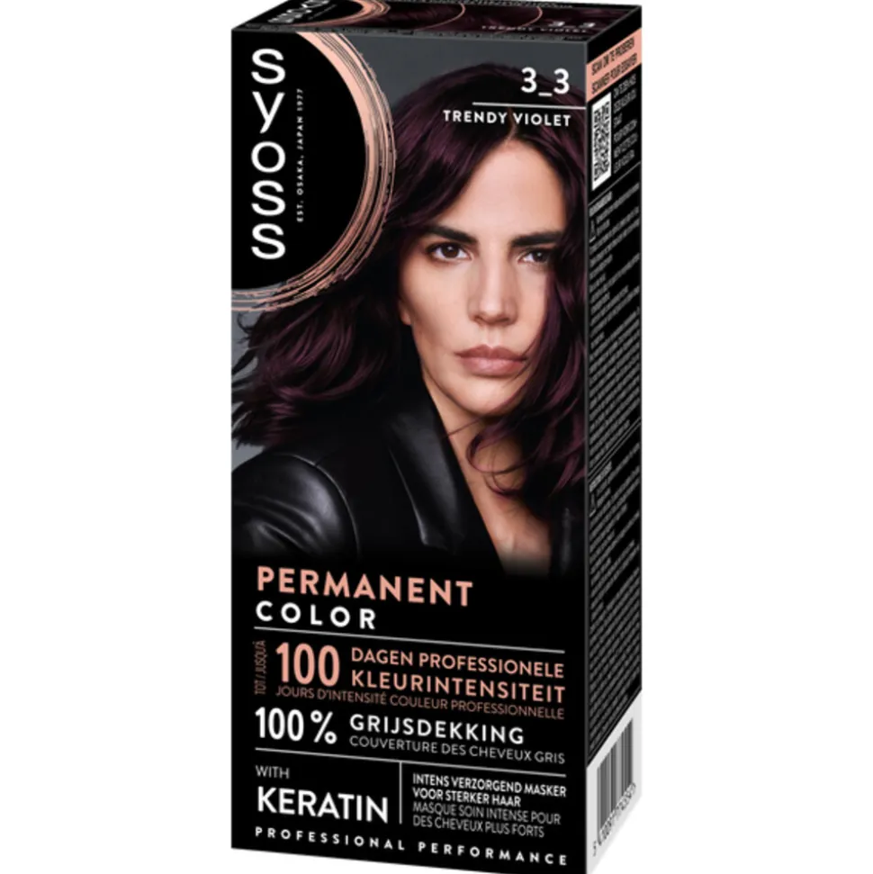 Syoss Baseline Haarverf 3-3 Trendy Violete