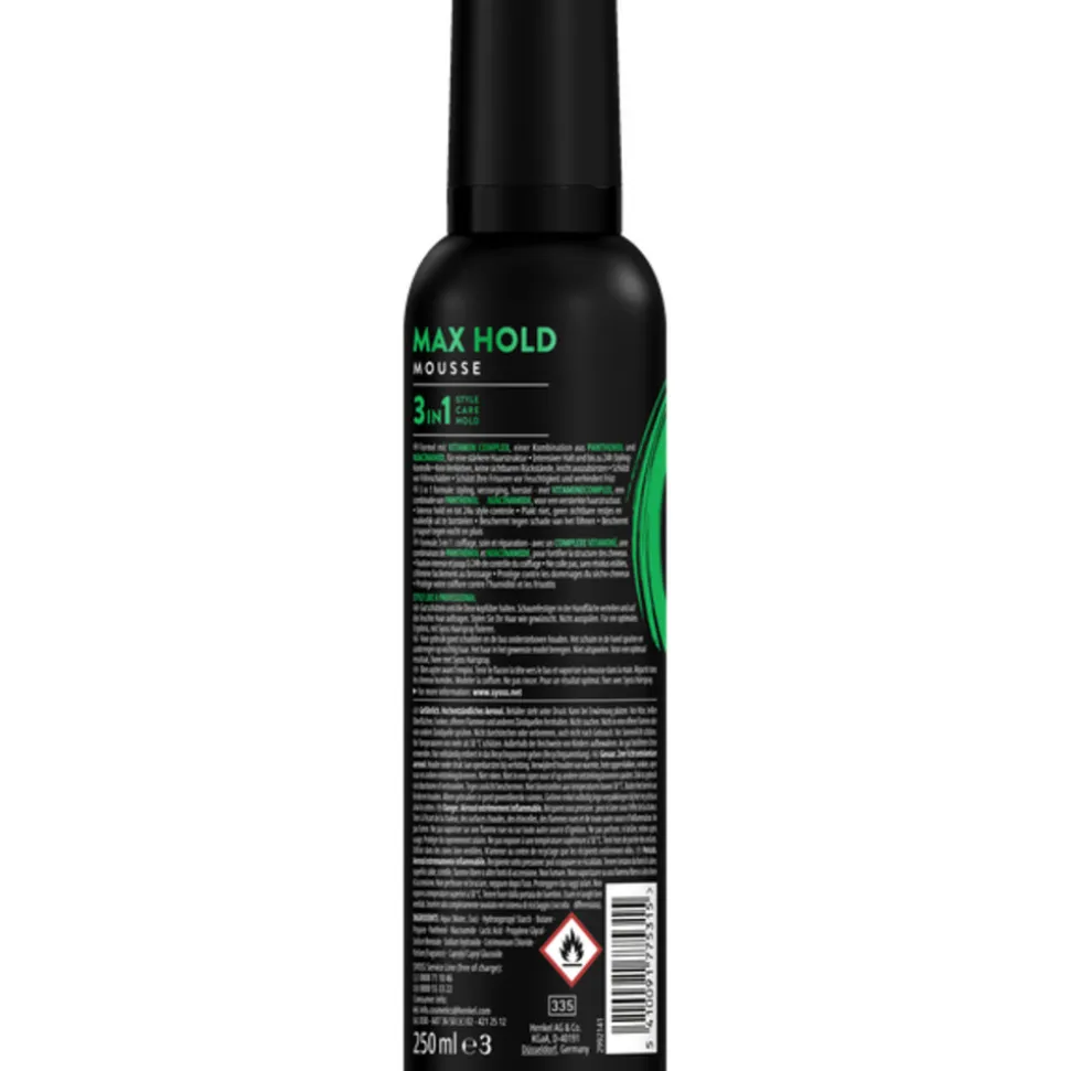 Syoss Max Hold Haarmousse 250 ml