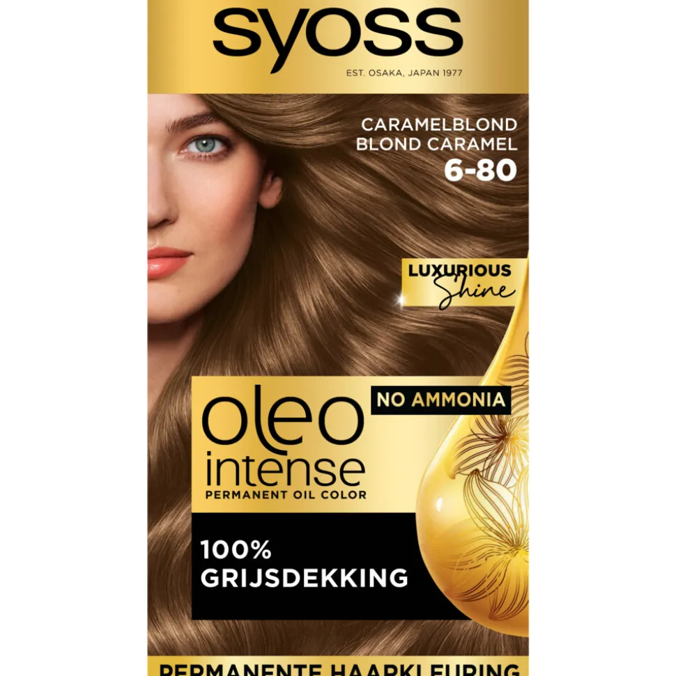 Syoss Oleo Intense Haarverf 6-80 Caramel Blond