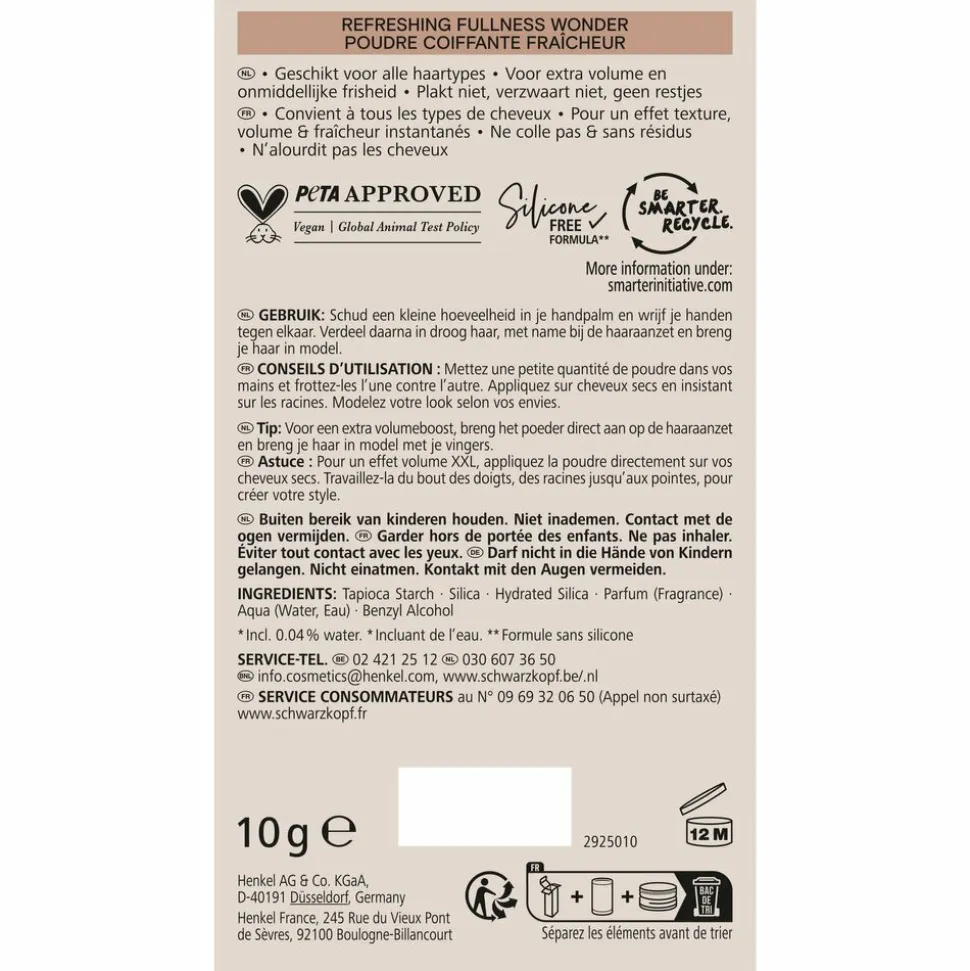 Taft Fullness Powder Fullness Wonder 10 ml