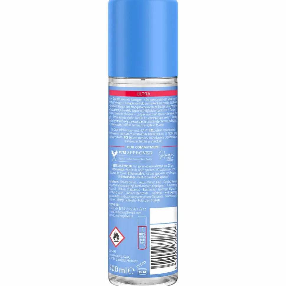 Taft Gellac Ultra Strong 200 ml