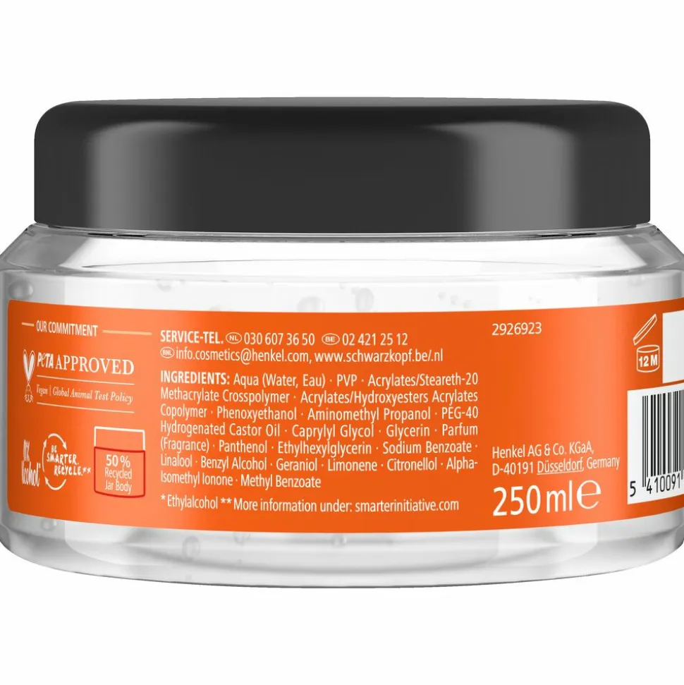 Taft Men Power Gel Maxx Power Hold 8 250 ml