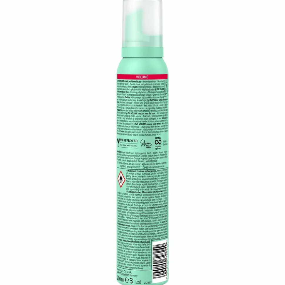Taft True Volume Mousse Mega Strong 200 ml