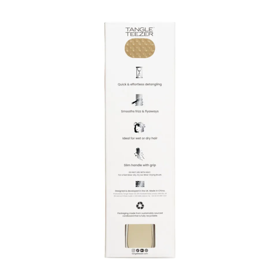 Tangle Teezer Ultimate Detangler Haarborstel Chrome Champagne Gold
