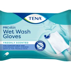 TENA Proskin Wet Wash Gloves Frisse Geur 5 stuks