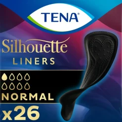 TENA Silhouette Pads Black Normal 26 stuks