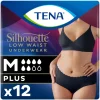 TENA Silhouette Underwear Low Waist Blanc Plus M 12 stuks