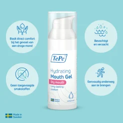 TePe Hydraterende Mondgel zonder Smaak 50 ml