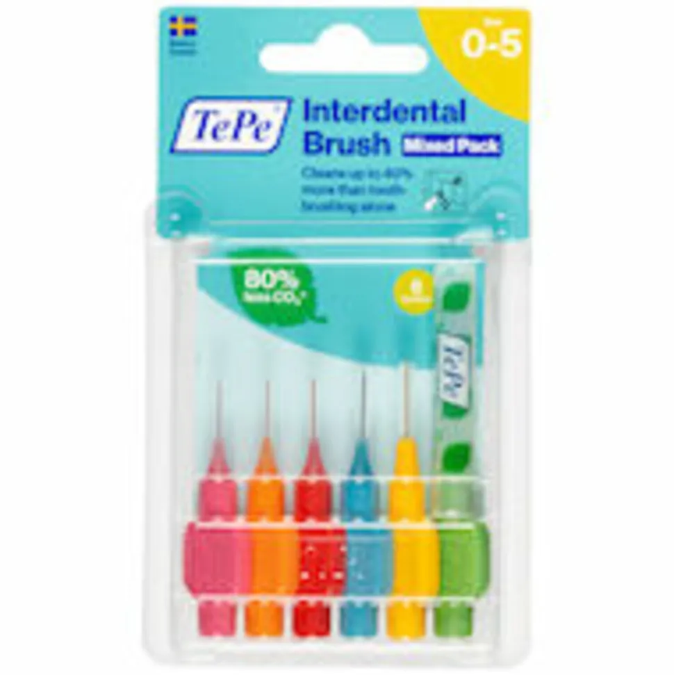 TePe Interdentale Ragers Original Gemengd 6 stuks