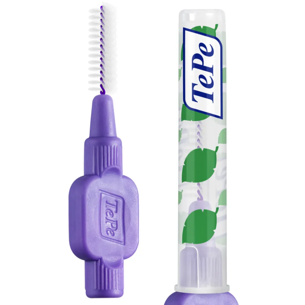 TePe Interdentale Ragers Original 1,1 mm Paars 8 stuks