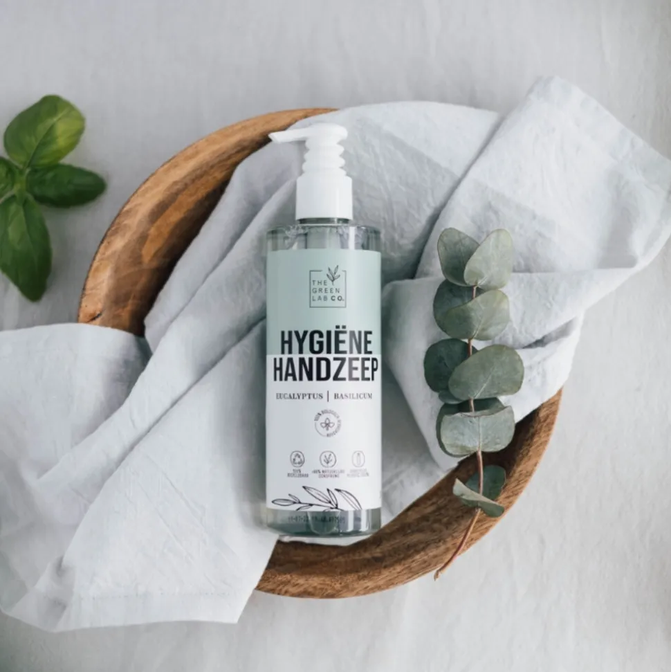 The Green Lab Co Vloeibare Handzeep Eucalyptus & Basilicum 300 ml