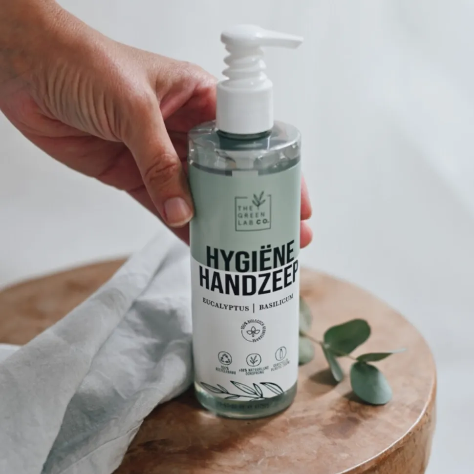 The Green Lab Co Vloeibare Handzeep Eucalyptus & Basilicum 300 ml
