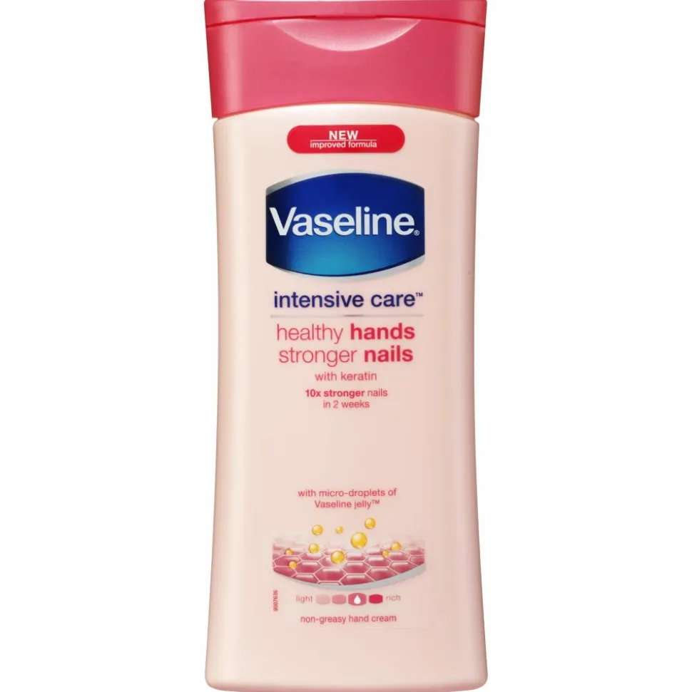 Vaseline Handcreme Healthy Hands & Stronger Nails 200 ml