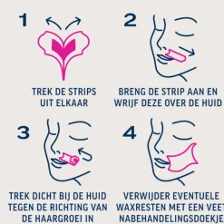 Veet Koude Waxstrips Pure Gezicht Hypoallergeen 20 stuks