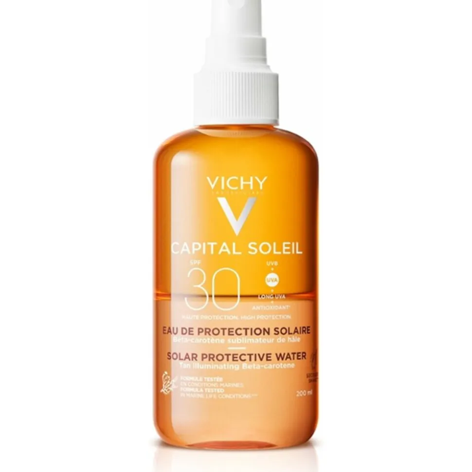 Vichy Capital Soleil Bruine Teint Zonbeschermend Water SPF 30 200 ml