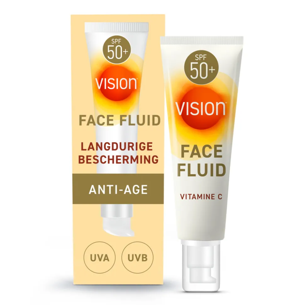 Vision Zonnebrand Face Fluid SPF 50+ 50 ml