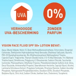 Vision Zonnebrand Face Fluid SPF 50+ 50 ml