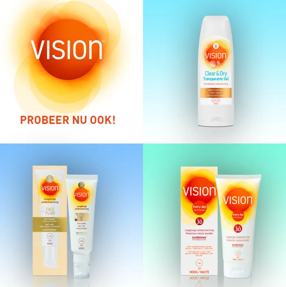 Vision Zonnebrand Sport Sun Care SPF 30 20 ml