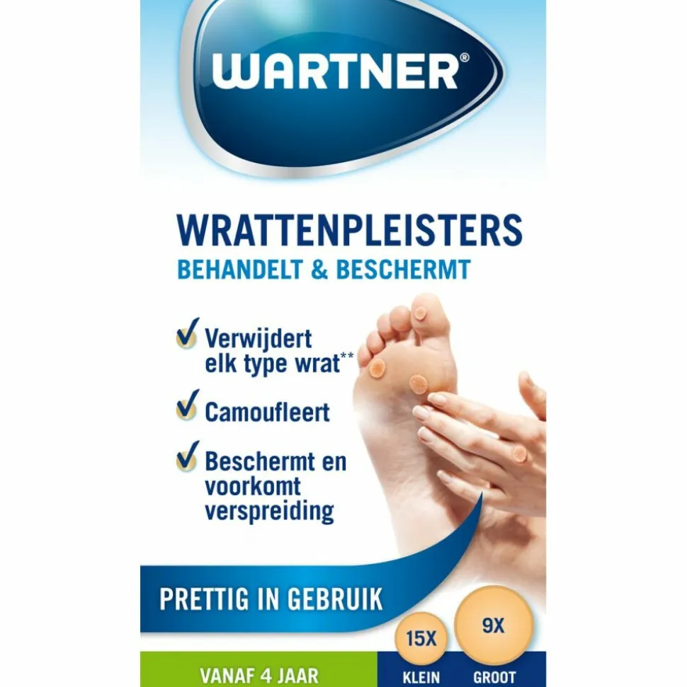 Wartner Wrattenpleister 24 stuks