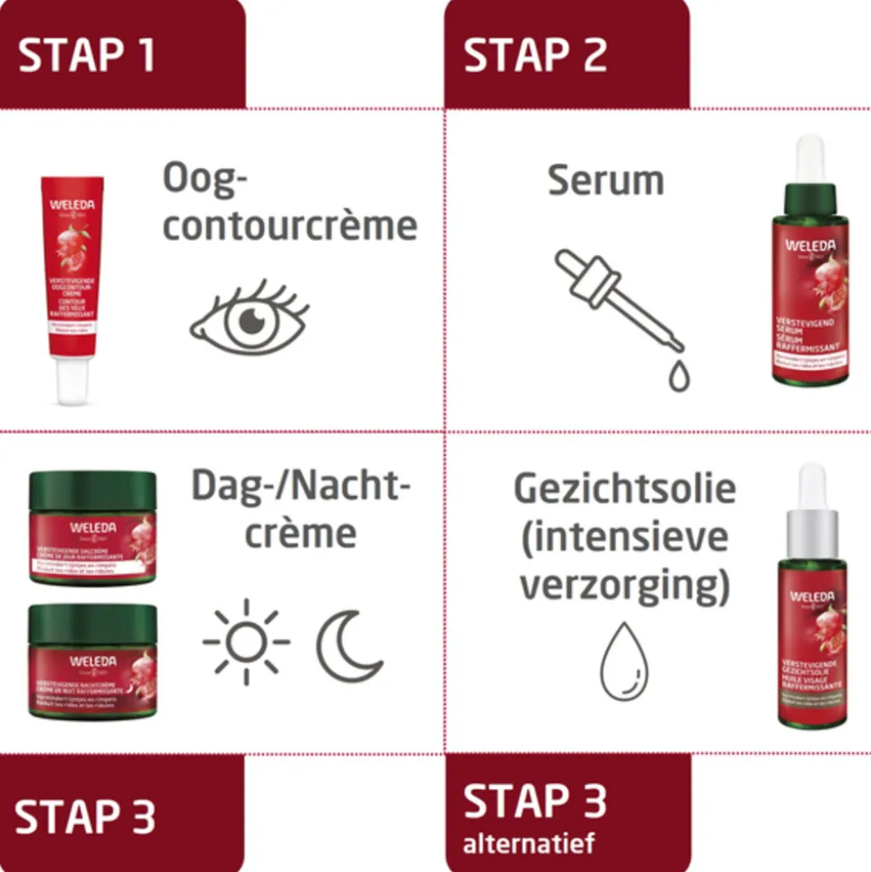 WELEDA Granaatappel & Maca Verstevigende Nachtcrème 40 ml