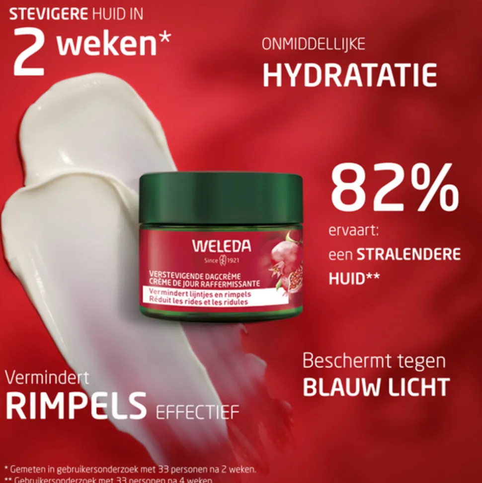 WELEDA Granaatappel & Maca Verstevigende Dagcrème 40 ml