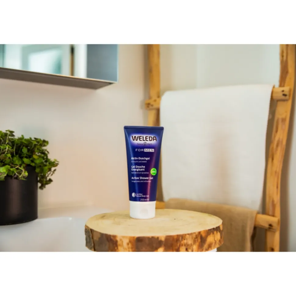 WELEDA Men Active Fresh 3 in 1 Douchegel 200 ml