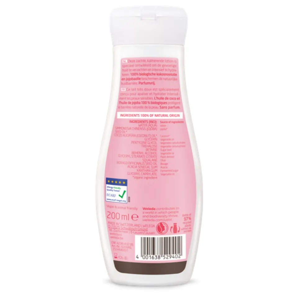 WELEDA Parfumvrij Bodylotion 200 ml