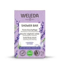WELEDA Shower Bar Lavender + Vetiver 75 gr