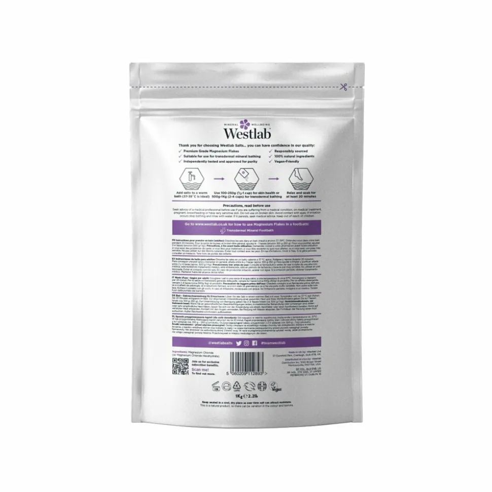 Westlab Magnesium Vlokken Restoring 1 kg