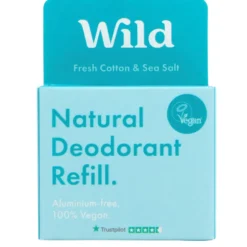 Wild Deodorant Navulverpakking Natural Fresh 40 gr