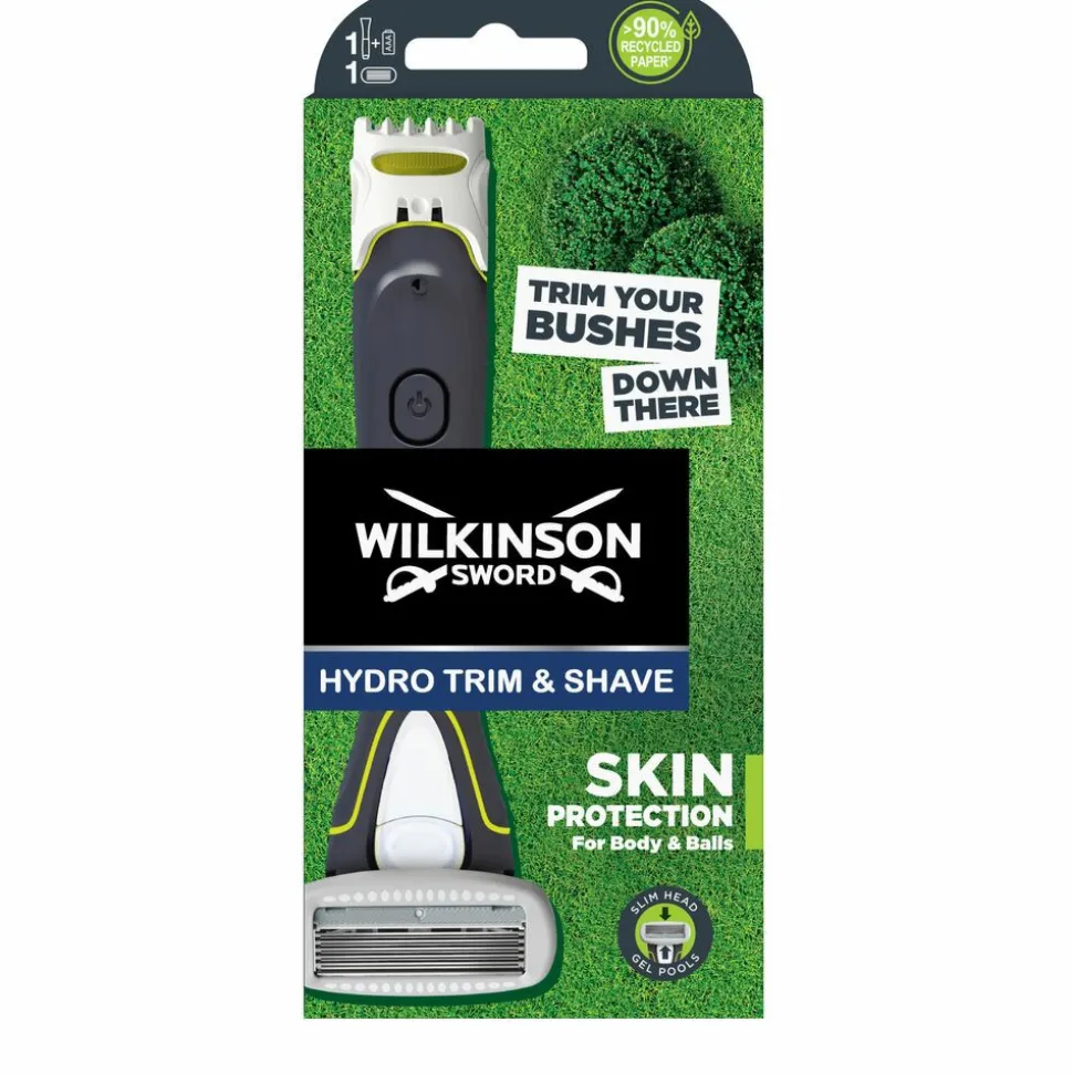 Wilkinson Hydro Trim & Shave Body & Balls Scheermes en Trimmer 1 set