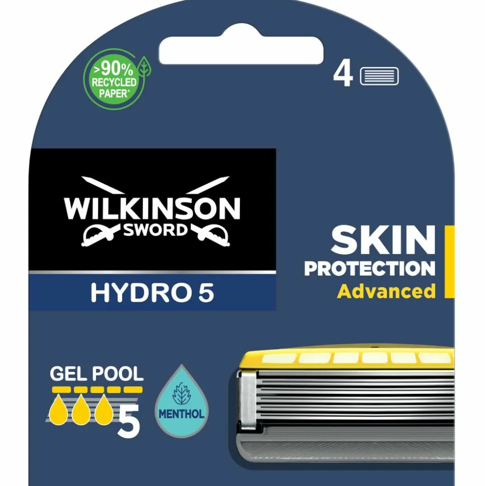 Wilkinson Hyrdo 5 Skin Protection Navulmesjes Advanced 4 stuks