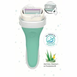 Wilkinson Intuition 2 in 1 Navulmesjes Sensitive Care 4 stuks