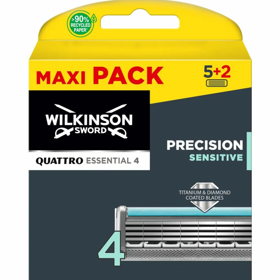 Wilkinson Scheermesjes Quatro Sensitive 7 stuks