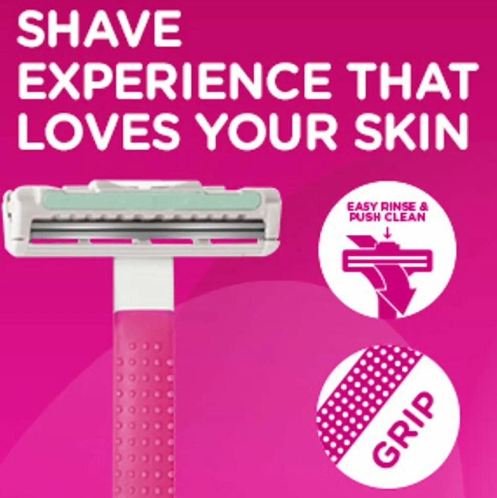 Wilkinson Vrouwen Wegwerpscheermesjes Extra 2 Beauty 15 stuks