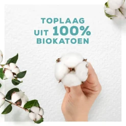 10x Always Maandverband Bio Cotton Protection Ultra Normal met Vleugels 11 stuks