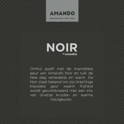 6x Amando Noir Aftershave 50 ml